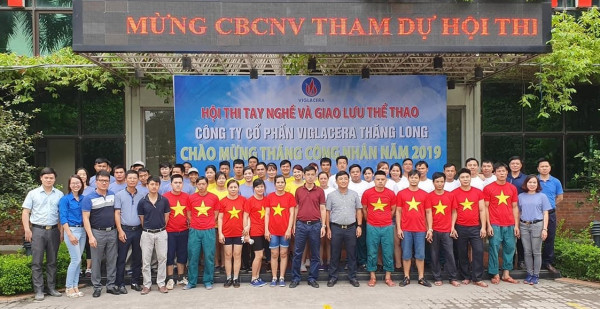 Sôi nổi các hoạt động của Người lao động Viglacera trong tháng Công nhân 2019